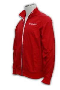 Z061 100% polyester Zip-up